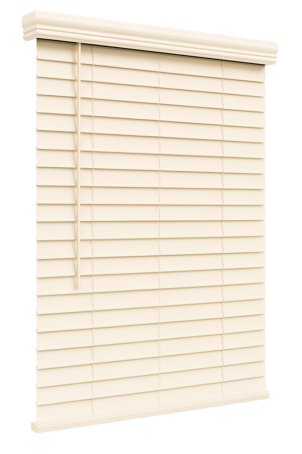 2" Cordless Faux Wood Blind