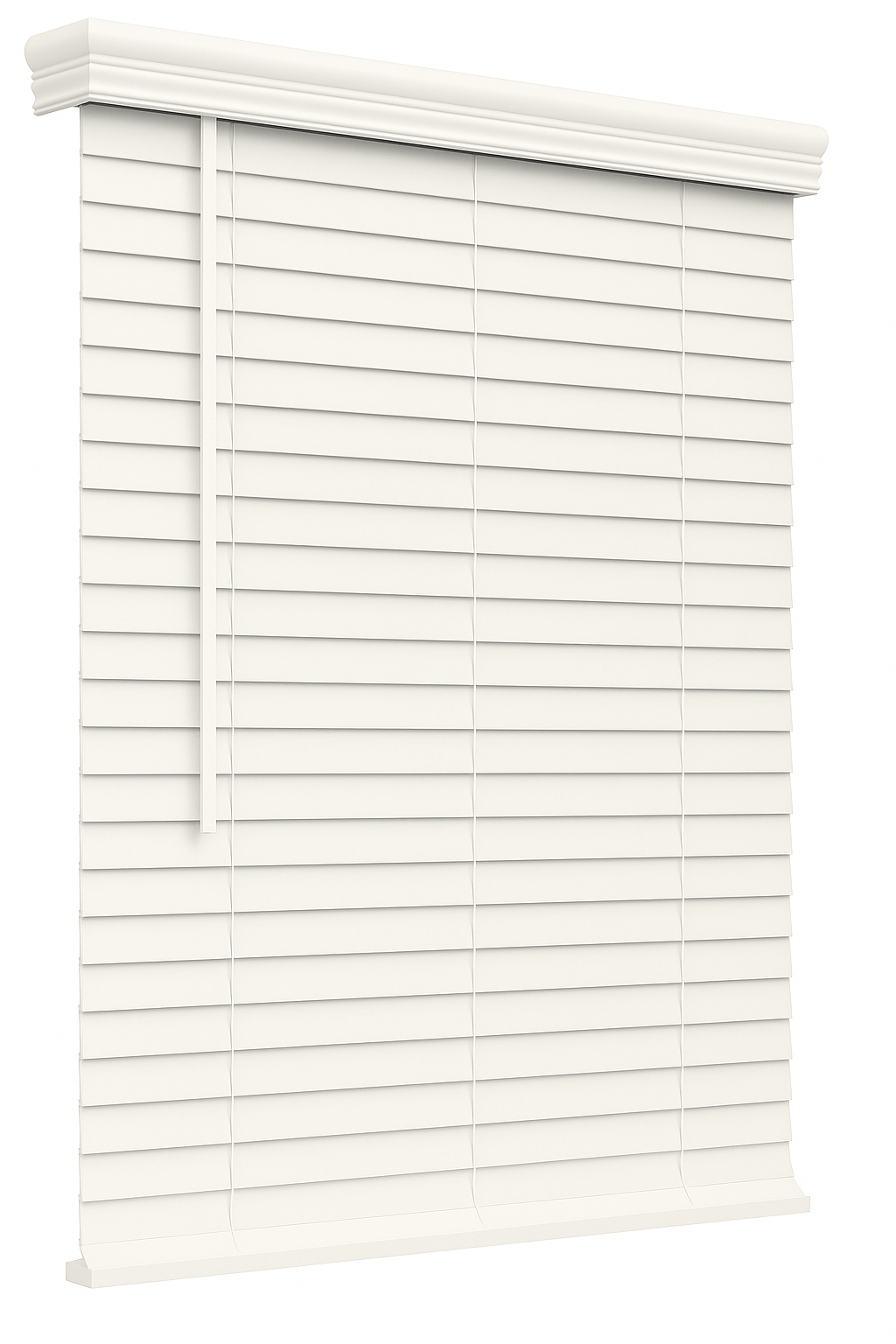 2" Cordless Faux Wood Blind