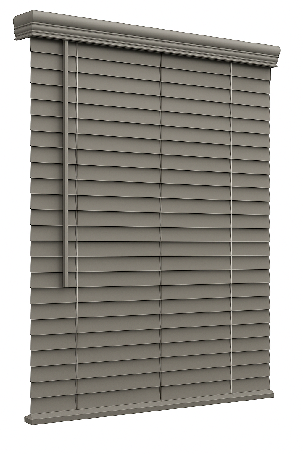 2" Cordless Faux Wood Blind