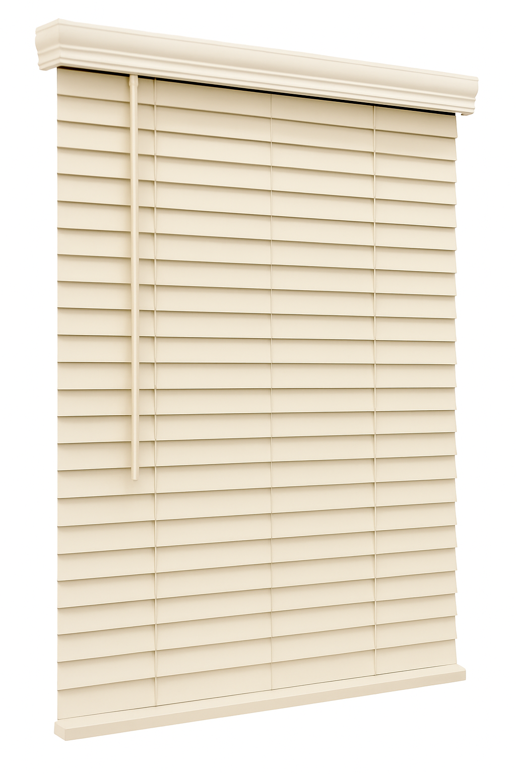2" Cordless Faux Wood Blind