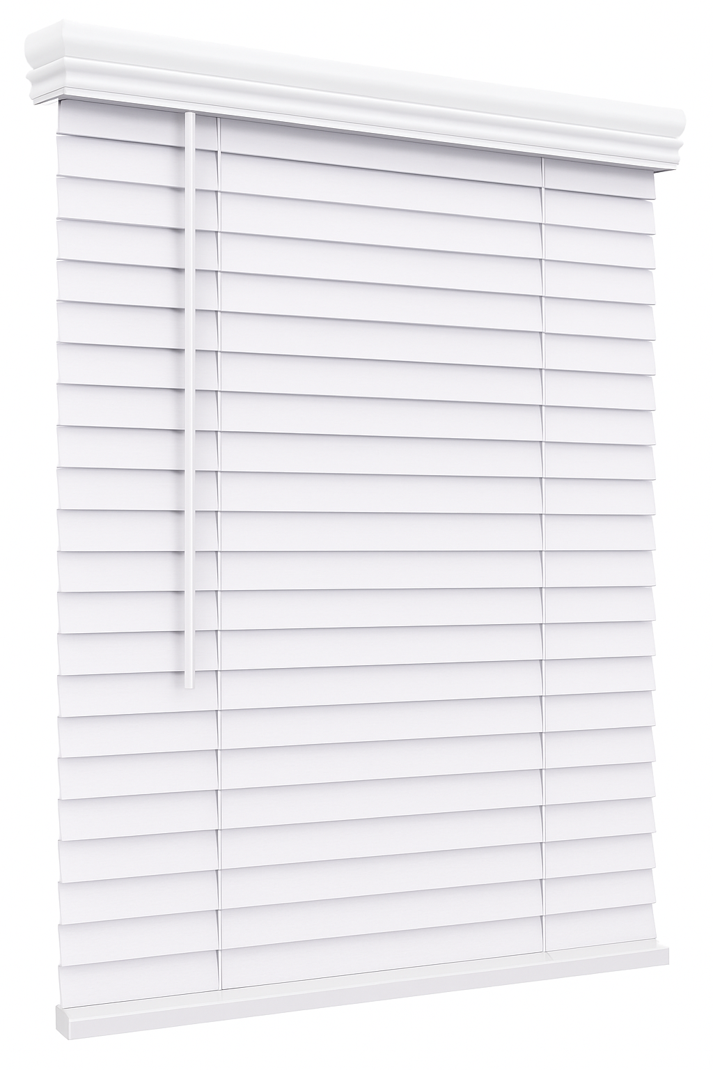 2" Cordless Faux Wood Blind